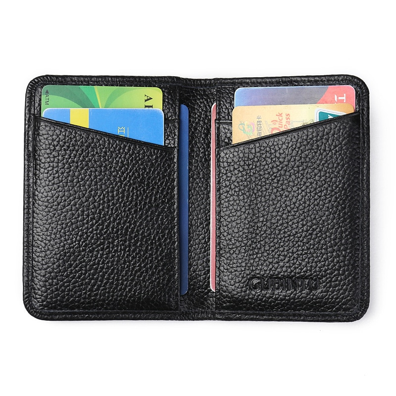Men’s RFID Casual Leather Card Wallet